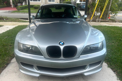 1999 BMW M Coupe in Arctic Silver Metallic over Black Nappa