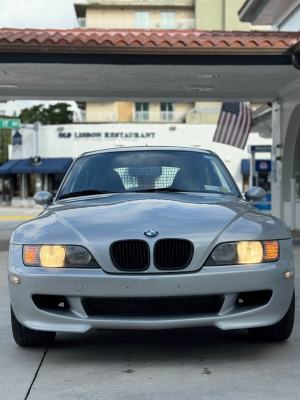 1999 BMW M Coupe in Arctic Silver Metallic over Black Nappa