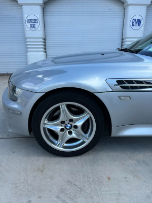 1999 BMW M Coupe in Arctic Silver Metallic over Black Nappa