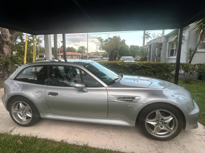 1999 BMW M Coupe in Arctic Silver Metallic over Black Nappa