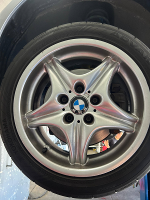 1999 BMW M Coupe in Arctic Silver Metallic over Black Nappa