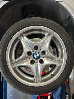 1999 BMW M Coupe in Arctic Silver Metallic over Black Nappa
