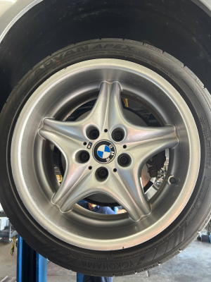 1999 BMW M Coupe in Arctic Silver Metallic over Black Nappa