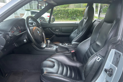1999 BMW M Coupe in Arctic Silver Metallic over Black Nappa