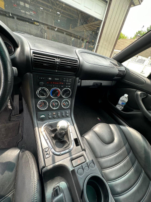 1999 BMW M Coupe in Arctic Silver Metallic over Black Nappa