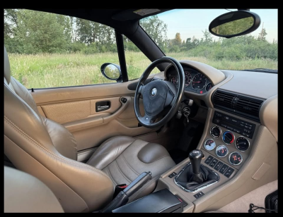1999 BMW M Coupe in Cosmos Black Metallic over Dark Beige Oregon