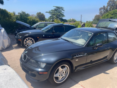 1999 BMW M Coupe in Cosmos Black Metallic over Dark Beige Oregon