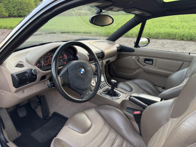 1999 BMW M Coupe in Cosmos Black Metallic over Dark Beige Oregon