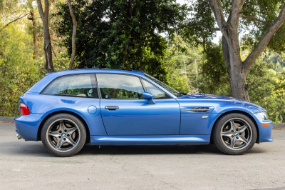 1999 BMW M Coupe in Estoril Blue Metallic over Dark Beige Oregon