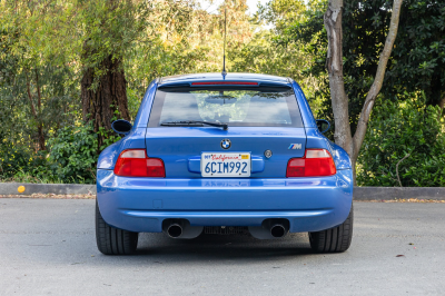 1999 BMW M Coupe in Estoril Blue Metallic over Dark Beige Oregon