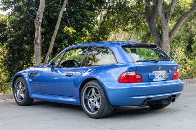 1999 BMW M Coupe in Estoril Blue Metallic over Dark Beige Oregon