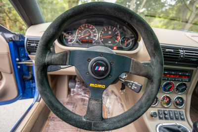 1999 BMW M Coupe in Estoril Blue Metallic over Dark Beige Oregon