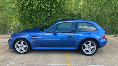 1999 BMW M Coupe in Estoril Blue Metallic over Black Nappa