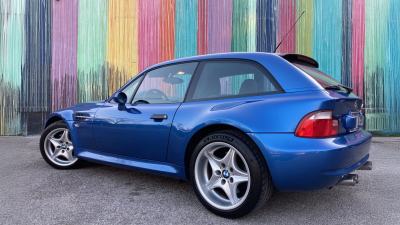 1999 BMW M Coupe in Estoril Blue Metallic over Black Nappa