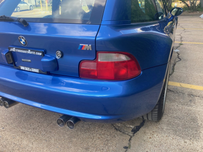 1999 BMW M Coupe in Estoril Blue Metallic over Black Nappa