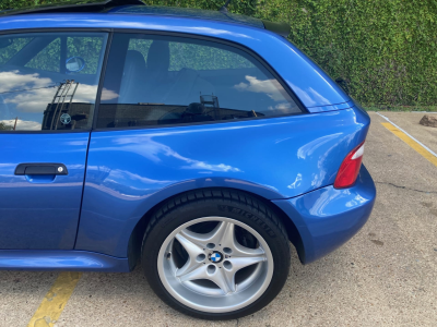 1999 BMW M Coupe in Estoril Blue Metallic over Black Nappa