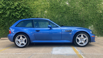 1999 BMW M Coupe in Estoril Blue Metallic over Black Nappa
