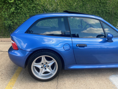 1999 BMW M Coupe in Estoril Blue Metallic over Black Nappa