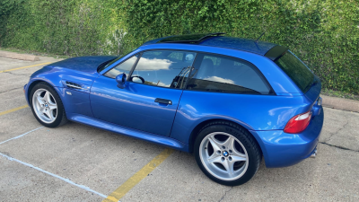 1999 BMW M Coupe in Estoril Blue Metallic over Black Nappa