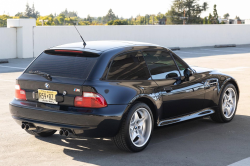 1999 BMW M Coupe in Cosmos Black Metallic over Black Nappa