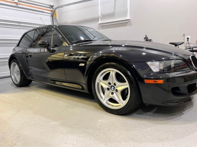 1999 BMW M Coupe in Cosmos Black Metallic over Black Nappa