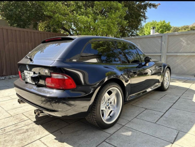 1999 BMW M Coupe in Cosmos Black Metallic over Black Nappa