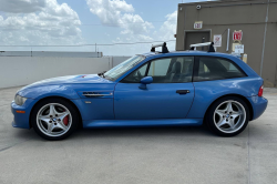 1999 BMW M Coupe in Estoril Blue Metallic over Estoril Blue & Black Nappa