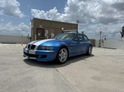 1999 BMW M Coupe in Estoril Blue Metallic over Estoril Blue & Black Nappa