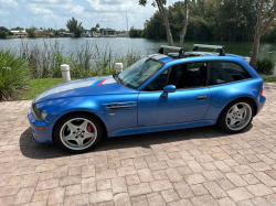 1999 BMW M Coupe in Estoril Blue Metallic over Estoril Blue & Black Nappa