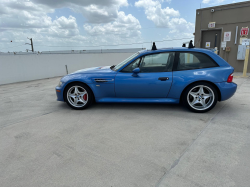 1999 BMW M Coupe in Estoril Blue Metallic over Estoril Blue & Black Nappa