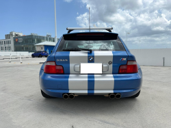 1999 BMW M Coupe in Estoril Blue Metallic over Estoril Blue & Black Nappa