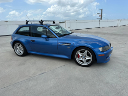 1999 BMW M Coupe in Estoril Blue Metallic over Estoril Blue & Black Nappa