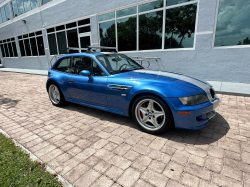 1999 BMW M Coupe in Estoril Blue Metallic over Estoril Blue & Black Nappa