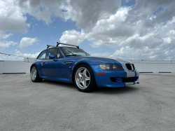1999 BMW M Coupe in Estoril Blue Metallic over Estoril Blue & Black Nappa