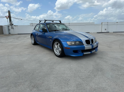 1999 BMW M Coupe in Estoril Blue Metallic over Estoril Blue & Black Nappa