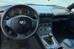1999 BMW M Coupe in Estoril Blue Metallic over Estoril Blue & Black Nappa