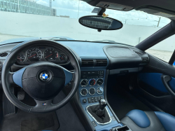 1999 BMW M Coupe in Estoril Blue Metallic over Estoril Blue & Black Nappa