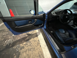 1999 BMW M Coupe in Estoril Blue Metallic over Estoril Blue & Black Nappa