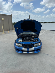 1999 BMW M Coupe in Estoril Blue Metallic over Estoril Blue & Black Nappa