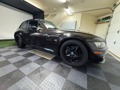 1999 BMW M Coupe in Cosmos Black Metallic over Black Nappa