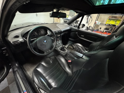 1999 BMW M Coupe in Cosmos Black Metallic over Black Nappa