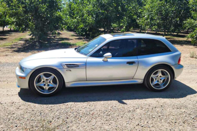 1999 BMW M Coupe in Arctic Silver Metallic over Black Nappa