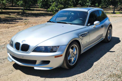 1999 BMW M Coupe in Arctic Silver Metallic over Black Nappa