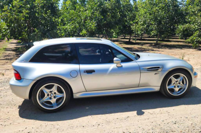 1999 BMW M Coupe in Arctic Silver Metallic over Black Nappa