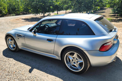 1999 BMW M Coupe in Arctic Silver Metallic over Black Nappa