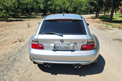 1999 BMW M Coupe in Arctic Silver Metallic over Black Nappa