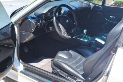 1999 BMW M Coupe in Arctic Silver Metallic over Black Nappa