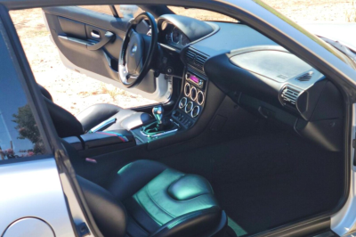 1999 BMW M Coupe in Arctic Silver Metallic over Black Nappa