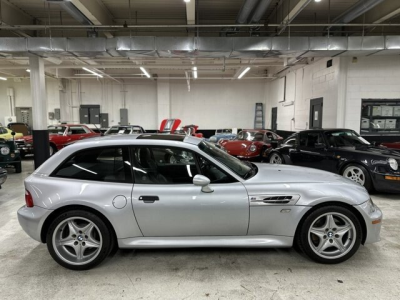 1999 BMW M Coupe in Arctic Silver Metallic over Black Nappa