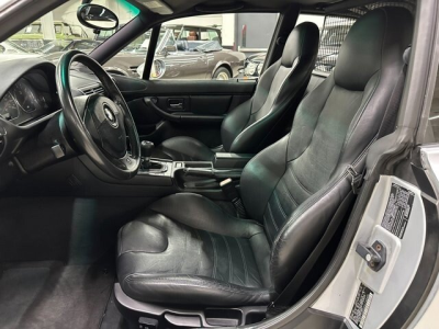 1999 BMW M Coupe in Arctic Silver Metallic over Black Nappa